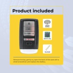 UrbanX Replacement 2019 Acura RLX Key Fob – Fcc: Kr5V1X, 2Aokm-Hd10 – Pn: 72147-Tz3-A01, 72147Tz3A01 – 4 Button - Image 3