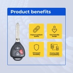 UrbanX Replacement 2011 Scion tC Key Fob – Fcc: Mozb41Tg – Pn: 89070-52850 – 3 Button - Image 6