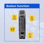 UrbanX (2-Pack) Replacement 2019-2021 Kia Soul Key Fob – Fcc: Sy5Skfge04 – Pn: 95440-K0000 – 4 Button - Image 2