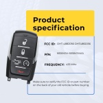 UrbanX Replacement 2019 RAM 1500 Key Fob – Fcc: Oht-4882056, Oht4882056 – Pn: 68584154, 68584154Aa – 5 Button - Image 5
