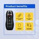UrbanX Replacement Key Fob for 2016 Porsche