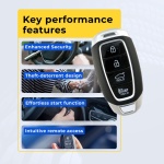 UrbanX Replacement 2018-2020 Hyundai Kona Key Fob – Fcc: Tq8-Fob-4F18 – Pn: 95440-J9010 – 4 Button - Image 7