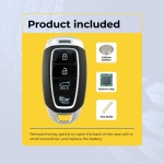 UrbanX Replacement 2018-2020 Hyundai Kona Key Fob – Fcc: Tq8-Fob-4F18 – Pn: 95440-J9010 – 4 Button - Image 3