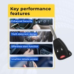 UrbanX Replacement 2006-2010 Chrysler PT Cruiser Key Fob – Fcc: Oht692427Aa, Oht692713Aa – Pn: 56040649Ac – 3 Button - Image 7