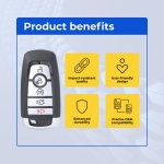 UrbanX Replacement Key Fob for 2018 Ford