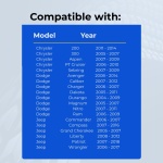 UrbanX Replacement 2006-2010 Chrysler PT Cruiser Key Fob – Fcc: Oht692427Aa, Oht692713Aa – Pn: 56040649Ac – 3 Button - Image 4