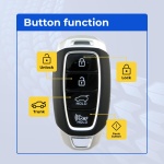 UrbanX Replacement 2018-2020 Hyundai Kona Key Fob – Fcc: Tq8-Fob-4F18 – Pn: 95440-J9010 – 4 Button - Image 2