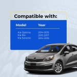 UrbanX Replacement 2014-2017 Kia Optima, Rio, Sorento Key Fob – Fcc: 95440-2T510, Sy5Xmfna04 – Pn: 95440-2T510 – 4 Button - Image 4