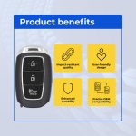 UrbanX (2-Pack) Replacement 2020 Hyundai Santa Fe Key Fob – Fcc: Tq8-Fob-4F31 – Pn: 95440-S2200 – 3 Button - Image 6