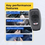 UrbanX Replacement 2018 Subaru WRX Key Fob – Pn: 88835-Al04B – 4 Button - Image 7