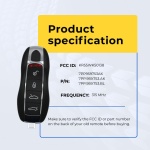 UrbanX Replacement Key Fob for 2016 Porsche