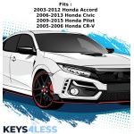 UrbanX Replacement 2010 Honda Civic Key Fob – Fcc: Oucg8D-380H-A, Kr55Wk49308, N5F-S0084A, N5F-A05Taa, Mlbhlik-1T – Pn: Not found - Image 5