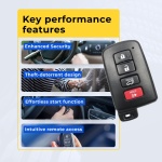 UrbanX (2-Pack) Replacement 2019-2020 Toyota Sequoia Key Fob – Fcc: Hyq14Fba – Pn: 89904-0E121, 89904-0E120 – 4 Button - Image 7