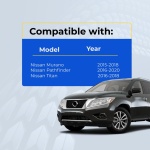 UrbanX Replacement 2015-2018 Nissan Murano Key Fob – Fcc: 2Aokm-Ni7 – Pn: 285E3-9Pa4A, 285E3-5Aa3C, 285E3-5Aa3D – 4 Button - Image 4