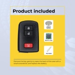UrbanX Replacement Key Fob for 2021 Toyota