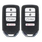 UrbanX (2-Pack) Replacement 2018 Honda Ridgeline Key Fob – FCC: A2C97488400 – PN: 72147-T6Z-A11 – 4 Button