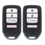 UrbanX (2-Pack) Replacement 2017-2019 Honda Ridgeline Key Fob – Fcc: A2C97488400 – Pn: 72147-T6Z-A11 – 4 Button
