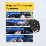 UrbanX Replacement 2012-2016 Subaru Impreza Key Fob – Fcc: Cwtwbu766 – Pn: 57497-Fj031 – 4 Button - Image 7
