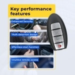 UrbanX (2-Pack) Replacement 2014 Nissan Sentra Key Fob – Fcc: Cwtwb1U840 – Pn: 285E3-3Sg0D – 4 Button - Image 7