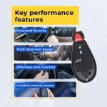 UrbanX (2-Pack) Replacement 2008-2010 Chrysler 300 Key Fob – Pn: 68058346 – 4 Button - Image 7