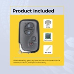 UrbanX Replacement 2015 Lexus LX570 Key Fob – Fcc: Hyq14Aem, Hyq14Aab – Pn: 89904-60061, 89904-60A00 – 4 Button - Image 3