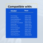UrbanX Replacement 2008 Ford Five Hundred Key Fob – Fcc: Cwtwb1U793, Ouc6000022, 164-R7040 – Pn: 164-R7040 – 4 Button - Image 4