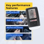 UrbanX Replacement 2019-2021 Acura ILX Key Fob – Fcc: Kr5V21, Kr5V2X – Pn: 72147-Tz3-A32, 72147-Tz3-A31 – 4 Button - Image 7