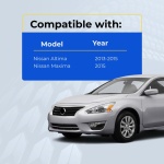 UrbanX Replacement 2013-2015 Nissan Maxima Key Fob – Fcc: Kr5S180144014 – Pn: 285E3-9Hp5B, 285E3-3Tp5A285E3, 285E3-3Tp05 – 5 Button - Image 4