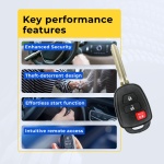 UrbanX Replacement 2014 Toyota RAV4 Key Fob – Fcc: Hyq12Bdm – Pn: 89070-42820 – 4 Button - Image 5