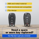 UrbanX Replacement 2016-2020 Chevrolet Cruze, Sonic Key Fob – FCC: Not found – PN: Not found – 4 Button - Image 5