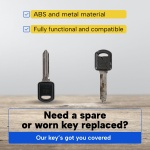 UrbanX Replacement 1997-2007 GM Buick Chevrolet Pontiac Saturn Transponder Key – FCC: Not found – PN: Not found – 0 Button - Image 5