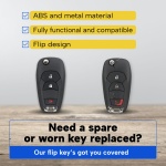 UrbanX Replacement 2019-2021 Chevrolet Spark, Sonic, Trax Key Fob – FCC: Not found – PN: Not found – 3 Button - Image 5