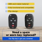 UrbanX Replacement 2007-2017 Buick Cadillac GMC Key Fob – Fcc: Ouc60270 – Pn: N/A – 5 Button - Image 4