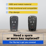 UrbanX Replacement Chevrolet Cruze Malibu Equinox Buick LaCrosse Regal Key Fob – Fcc: Oht05918179 – Pn: 13586120 – 4 Button - Image 5