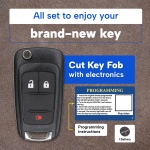 UrbanX Replacement Chevy Equinox, Sonic, Trax, Buick Encore, GMC Terrain Key Fob – Fcc: Oht01060512 – Pn: N/A – 3 Button - Image 6