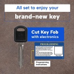 UrbanX Replacement 1997-2007 GM Buick Chevrolet Pontiac Saturn Transponder Key – FCC: Not found – PN: Not found – 0 Button - Image 6