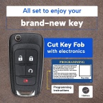 UrbanX Replacement 2010-2019 GM (Chevrolet, Gmc, Buick) Key Fob – Fcc: Oht01060512 – Pn: 20873622 – 4 Button - Image 6