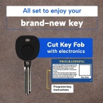 UrbanX Replacement 2004-2017 GM & Suzuki B111 Transponder Key – Fcc: N/A – Pn: N/A – 0 Button - Image 6