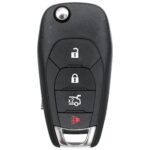 UrbanX Replacement 2016-2019 Chevrolet Cruze Key Fob – FCC: LXP-T004 – PN: 13514135 – 4 Button