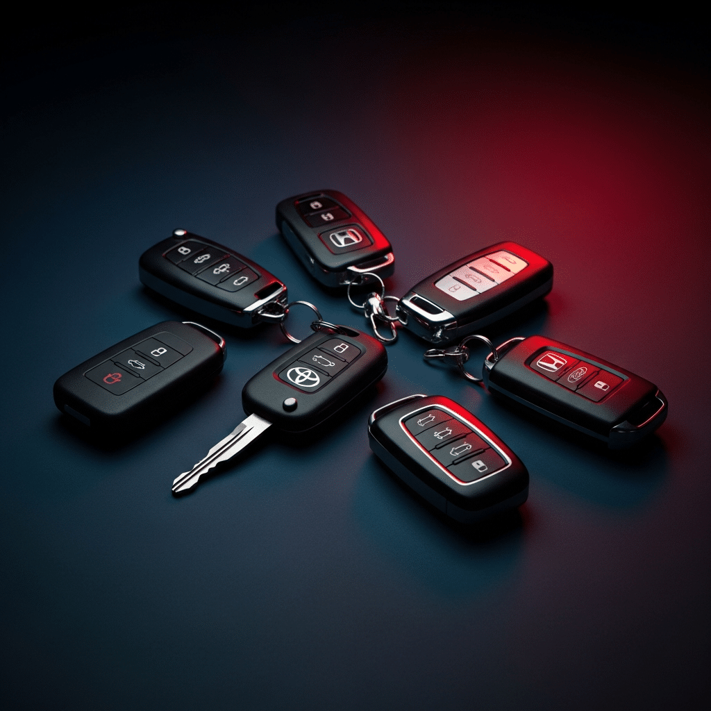 Car key fobs and smart keys