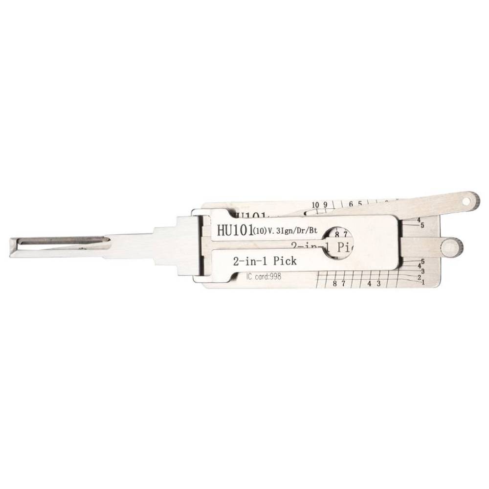 UrbanX Aftermarket LISHI HU101 CutOut V3 Ford 10-Cut 2 in 1 Pick & Decoder AG UrbanX Aftermarket LISHI HU101 CutOut V3 Ford 10-Cut 2 in 1 Pick & Decoder AG