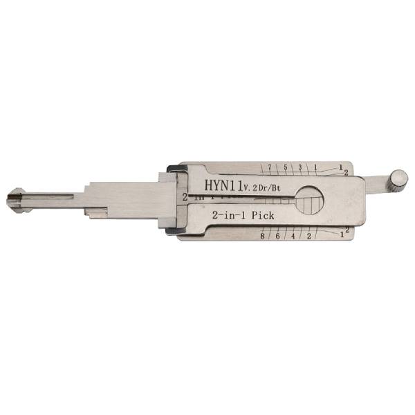 UrbanX Aftermarket LISHI HYN11 (HYN6) 8 Cut 2 in 1 Pick & Decoder DR & BT