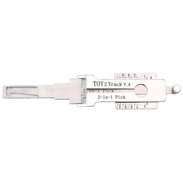 UrbanX Aftermarket LISHI TOY2T 80K Lexus and Toyota 2-In-1 Pick & Decoder 8-Cut 2-Track V4