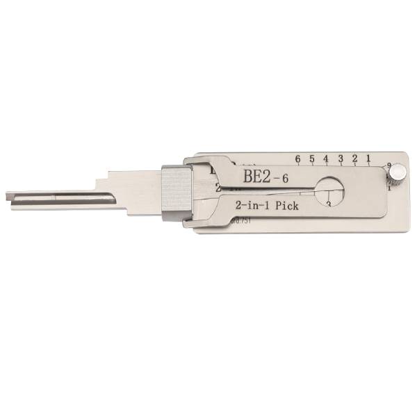 UrbanX Aftermarket LISHI BE2 Best 6 Pin 2 In 1 Residential Pick