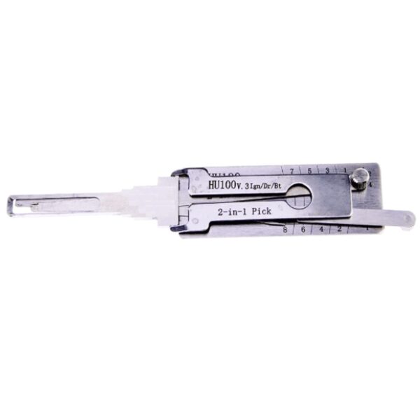 UrbanX Aftermarket Lishi GM HU100 B116 2-In-1 Pick Ignition Door Trunk (8 Cut) AG
