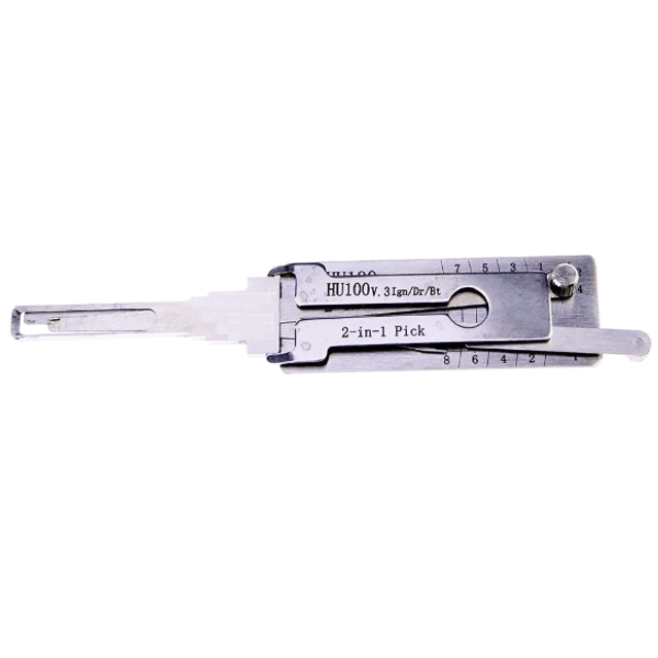 UrbanX Aftermarket Lishi GM HU100 B116 2-In-1 Pick Ignition Door Trunk (8 Cut) AG