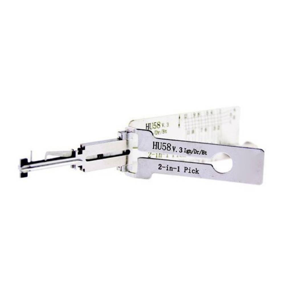 UrbanX Aftermarket LISHI HU58 4 Track BMW S7BW Twin Lifter 2 In 1 Pick Ignition Door Trunk Anti Glare UrbanX Aftermarket LISHI HU58 4 Track BMW S7BW Twin Lifter 2 In 1 Pick Ignition Door Trunk Anti Glare