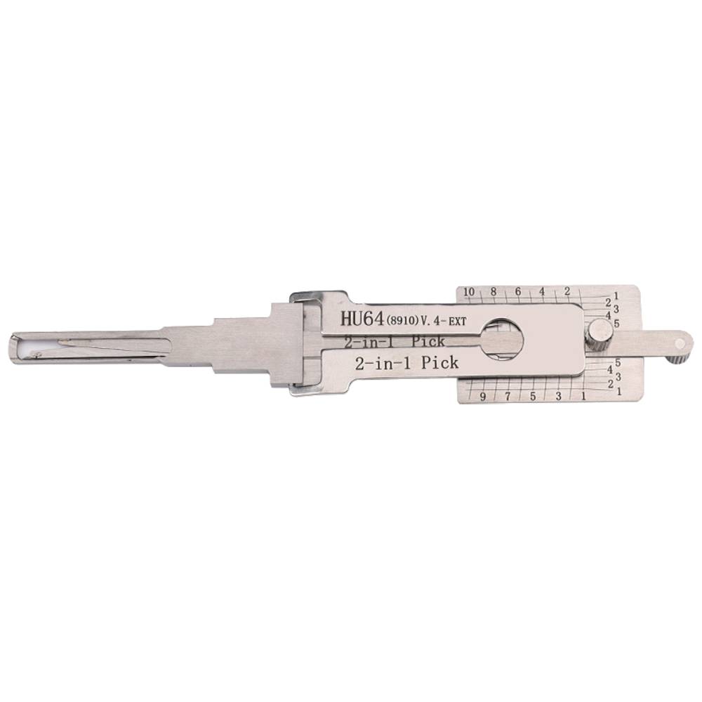 UrbanX Aftermarket LISHI HU64-8910 V4 Mercedes Benz 10 Cut 2 in 1 Pick & Decoder AG Exterior UrbanX Aftermarket LISHI HU64-8910 V4 Mercedes Benz 10 Cut 2 in 1 Pick & Decoder AG Exterior