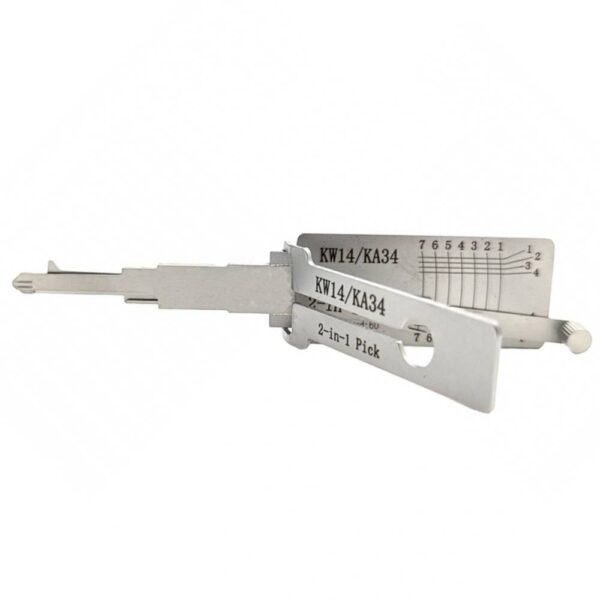 UrbanX Aftermarket LISHI KW14/KA34 2 in 1 Pick & Decoder - Anti Glare