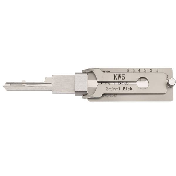 UrbanX Aftermarket LISHI KW5 Kwikset 6 Pin 2-in-1 Pick